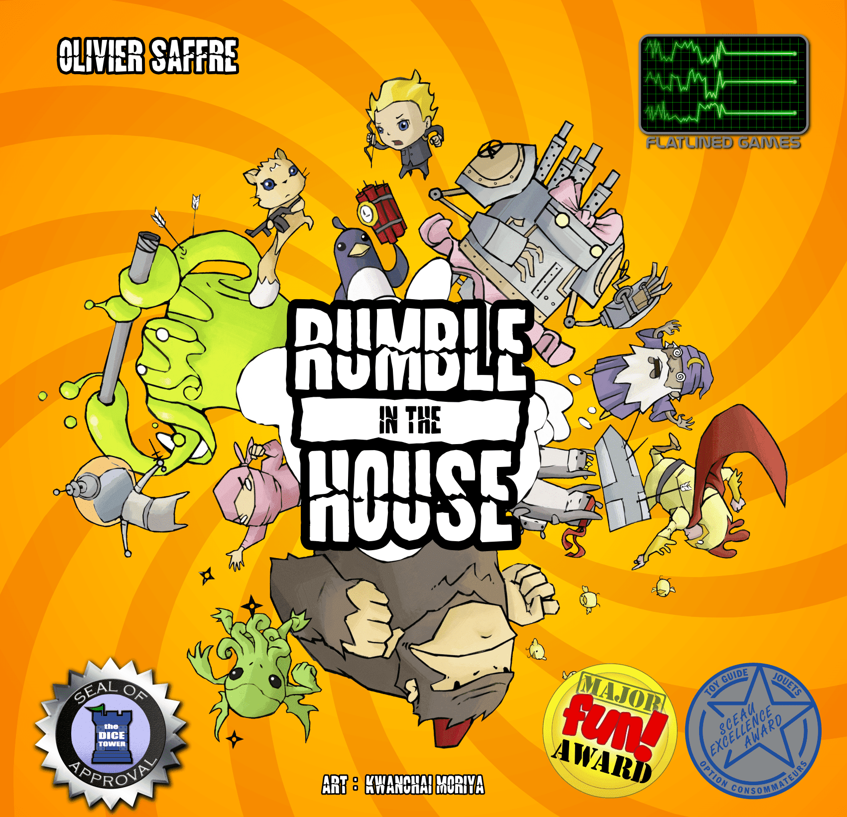 Обкладинка для Rumble in the House